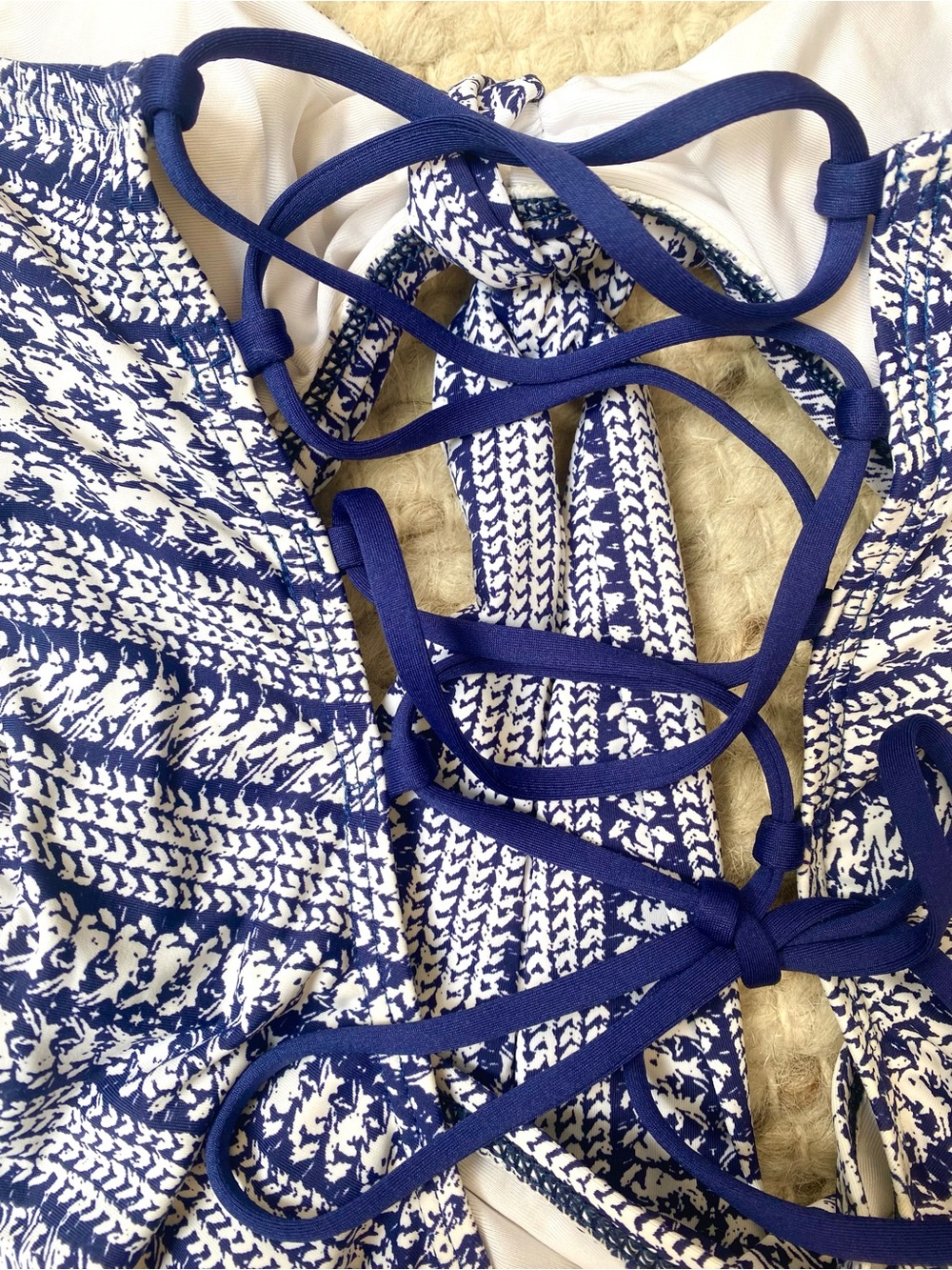 Splendid Nautical By Nature One Piece Swimsuit, Size M - Picture 7 of 10